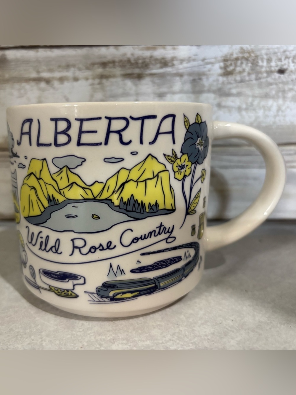 ALBERTA Starbucks Mug (Been There Series) (one chip)